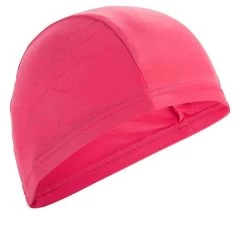 Bonnet De Bain En Tissu Maille Rose Taille S Et L -Pas Cher Nautisport Magasin 8277368