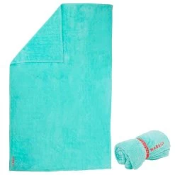 Serviette De Bain Microfibre Ultra Douce Bleu Taille XL 110 X 175 Cm -Pas Cher Nautisport Magasin 8575300