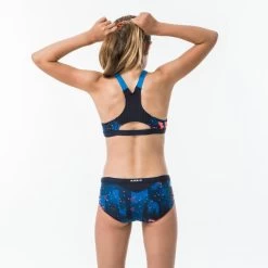 Bas De Maillot De Bain De Natation Fille Kamyleon Map Bleu -Pas Cher Nautisport Magasin bas de maillot de bain de natation fille kamyleon map bleu 2
