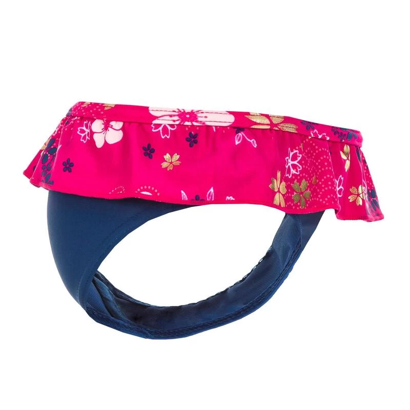 Bas De Maillot De Bain Une Pièce Culotte Bébé Bleu Imprimé Fleurs 4 Bas De Maillot De Bain Une Pièce Culotte Bébé Bleu Imprimé Fleurs – Image 4