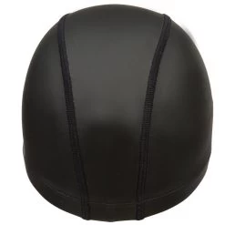 Bonnet De Bain En Maille Enduite - Tissu Uni - Taille L - Noir -Pas Cher Nautisport Magasin bonnet de bain en maille enduite tissu uni taille l noir 4