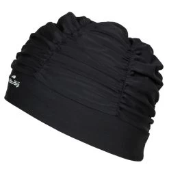 Bonnet De Bain Volume En Maille - Extensible - Taille Unique - Noir -Pas Cher Nautisport Magasin bonnet de bain volume en maille extensible taille unique noir 2