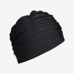 Bonnet De Bain Volume En Maille - Extensible - Taille Unique - Noir