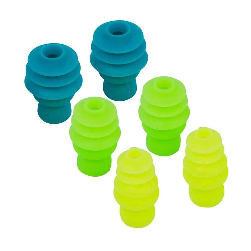 SET DE BOUCHON D'OREILLES DE NATATION - FORME SAPIN SILICONE - 3 TAILLES – Image 4