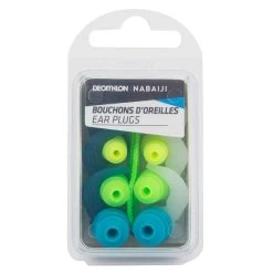 SET DE BOUCHON D'OREILLES DE NATATION - FORME SAPIN SILICONE - 3 TAILLES -Pas Cher Nautisport Magasin bouchons d oreilles natation forme sapin en silicone 3 tailles multicolores 4