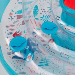 Bouée De Piscine Gonflable Avec Siège Et Poignées Bébé 7-15 Kg Transparente -Pas Cher Nautisport Magasin bouee de piscine gonflable avec siege et poignees bebe 7 15 kg transparente 4