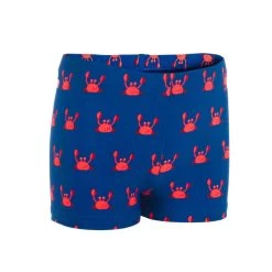Boxer De Bain Bébé / Enfant Bleu Imprimé CRABES -Pas Cher Nautisport Magasin boxer de bain bebe enfant bleu imprime crabes 7
