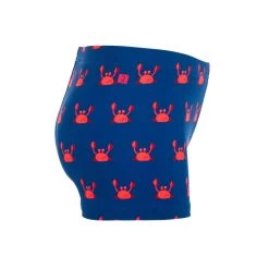 Boxer De Bain Bébé / Enfant Bleu Imprimé CRABES -Pas Cher Nautisport Magasin boxer de bain bebe enfant bleu imprime crabes 8