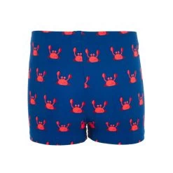 Boxer De Bain Bébé / Enfant Bleu Imprimé CRABES -Pas Cher Nautisport Magasin boxer de bain bebe enfant bleu imprime crabes 9