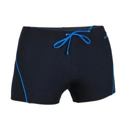 Boxer De Bain Natation Homme - Boxer 100 Plus - Noir Bleu -Pas Cher Nautisport Magasin boxer de bain natation homme boxer 100 plus noir bleu 4
