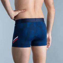 Boxer De Natation Homme - Fiti - Bleu / Blanc / Rouge -Pas Cher Nautisport Magasin boxer de natation homme fiti bleu blanc rouge 3