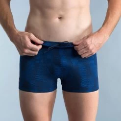 Boxer De Natation Homme - Fiti - Bleu / Blanc / Rouge -Pas Cher Nautisport Magasin boxer de natation homme fiti bleu blanc rouge 4