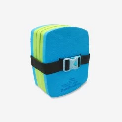 Ceinture De Natation Bleu Vert 30-60 Kg Avec Flotteur Amovible