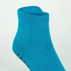 Chaussettes De Piscine - Antibactériennes - Bleu/Turquoise -Pas Cher Nautisport Magasin chaussettes de piscine antibacteriennes bleuturquoise 4