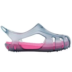 Chaussure Chausson Piscine Bébé Gris/rose -Pas Cher Nautisport Magasin chaussons de natation bebe grisslashrose 2