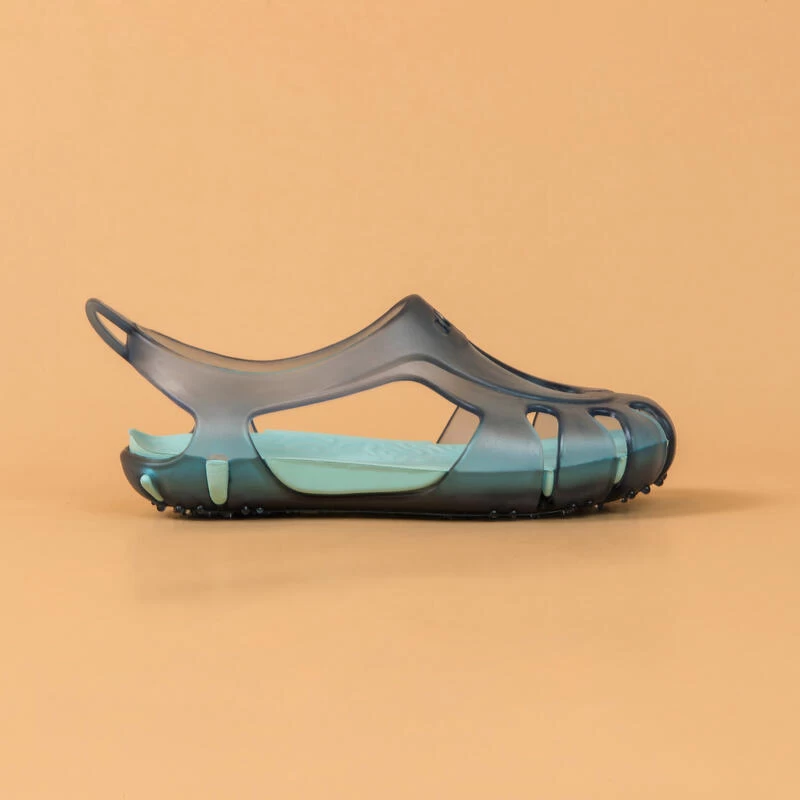 Chaussure Chausson Piscine Bébé Gris/vert Menthe 3 Chaussure Chausson Piscine Bébé Gris/vert Menthe – Image 3