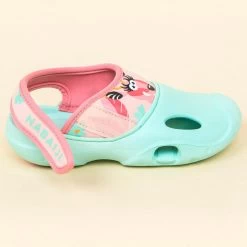 Chaussure Sabot Piscine Bébé CLOG 500Gazelle Menthe -Pas Cher Nautisport Magasin chaussure sabot piscine bebe clog 500gazelle menthe 4