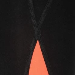 Combinaison De Compétition De Natation Fina Femme Orange Noir -Pas Cher Nautisport Magasin combinaison de competition de natation fina femme orange noir 3