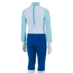 Combinaison De Natation Anti UV Bébé / Enfant Manches Longues Bleu Imprimé -Pas Cher Nautisport Magasin combinaison de natation anti uv bebe enfant manches longues bleu imprime 3