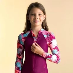 Combinaison De Natation Combi Swim Violet -Pas Cher Nautisport Magasin combinaison de natation combi swim violet 4