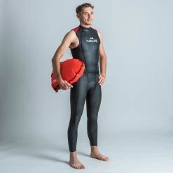 COMBINAISON NATATION EAU LIBRE NÉOPRÈNE HOMME SANS MANCHE OWS 500 2/2 Mm -Pas Cher Nautisport Magasin combinaison natation eau libre neoprene homme sans manche ows 500 22 mm 4