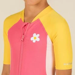 Combinaison Natation Shorty Swim Rose -Pas Cher Nautisport Magasin combinaison natation shorty swim rose 4