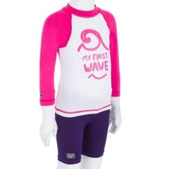 Corsaire Anti UV Surf 100 Bébé Violet -Pas Cher Nautisport Magasin corsaire anti uv surf 100 bebe violet 3