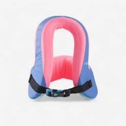Gilet De Natation SWIMVEST+ Bleu-rose - 25-35 Kg -Pas Cher Nautisport Magasin gilet de natation swimvest bleu rose 25 35 kg 4