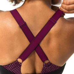 Haut De Maillot De Bain Aquagym-aquabike Femme Elea Noir Bordeaux -Pas Cher Nautisport Magasin haut de maillot de bain aquagym aquabike femme elea noir bordeaux 4