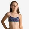 Haut De Maillot De Natation Fille 2 Pièces Lila Luna Bleu