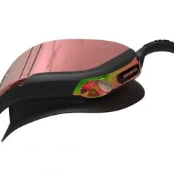 Lunettes De Natation BFAST - Verres Miroir - Taille Unique - Noir Rouge -Pas Cher Nautisport Magasin lunettes de natation bfast verres miroir taille unique noir rouge 5