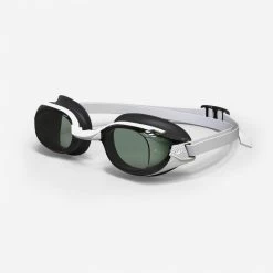 Lunettes De Natation BFIT - Verres Fumés - Taille Unique - Noir Blanc