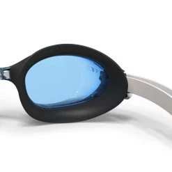 Lunettes De Natation BFIT - Verres Teintés - Taille Unique - Blanc Bleu -Pas Cher Nautisport Magasin lunettes de natation bfit verres teintes taille unique blanc bleu 4