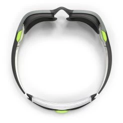 Lunettes De Natation TURN - Verres Fumés - Taille Unique - Noir Gris Jaune -Pas Cher Nautisport Magasin lunettes de natation turn verres fumes taille unique noir gris jaune 3