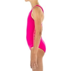 Maillot 1 Pièce Vega Rose -Pas Cher Nautisport Magasin maillot 1 piece vega rose 2