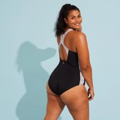 Maillot De Bain 1 Pièce Aquagym-Aquabike Femme Sofi Daph Noir -Pas Cher Nautisport Magasin maillot de bain 1 piece aquagym aquabike femme sofi daph noir 5