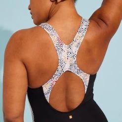 Maillot De Bain 1 Pièce Aquagym-Aquabike Femme Sofi Daph Noir -Pas Cher Nautisport Magasin maillot de bain 1 piece aquagym aquabike femme sofi daph noir 8