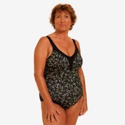 Maillot De Bain 1 Pièce Aquagym Femme Clara Pipa Noir