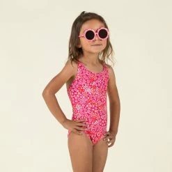 Maillot De Bain 1 Pièce Bébé Fille Rose -Pas Cher Nautisport Magasin maillot de bain 1 piece bebe fille rose 4