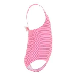 Maillot De Bain 1 Pièce Bébé Fille Rose Imprimé Rayures -Pas Cher Nautisport Magasin maillot de bain 1 piece bebe fille rose imprime rayures 4