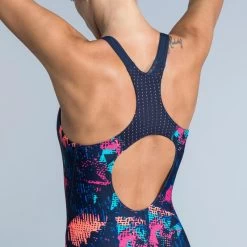 Maillot De Bain 1 Pièce De Natation Femme Kamyleon ALL TRA Rose -Pas Cher Nautisport Magasin maillot de bain 1 piece de natation femme kamyleon all tra rose 3