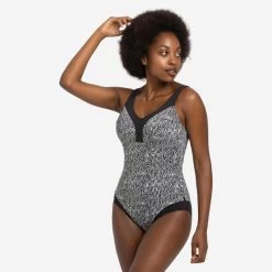 Maillot De Bain 1 Pièce Femme Clara Zeb Noir