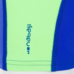Maillot De Bain Bébé Boxer Titou Yoke Bleu Vert -Pas Cher Nautisport Magasin maillot de bain bebe boxer titou yoke bleu vert 3