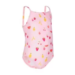Maillot De Bain Bébé Fille Une Pièce Rose Avec Imprimé Fruits -Pas Cher Nautisport Magasin maillot de bain bebe fille une piece rose avec imprime fruits 2