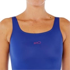 Maillot De Bain De Natation Femme 1 Pièce Heva Bleu -Pas Cher Nautisport Magasin maillot de bain de natation femme 1 piece heva bleu 4