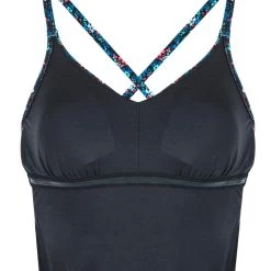 Maillot De Bain De Natation Femme 1 Pièce Lila Lib Noir -Pas Cher Nautisport Magasin maillot de bain de natation femme 1 piece lila lib noir 5