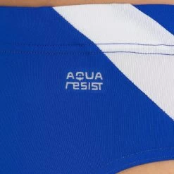 MAILLOT DE BAIN HOMME SLIP 900 YOKE BLEU BLANC -Pas Cher Nautisport Magasin maillot de bain homme slip 900 yoke bleu blanc 4