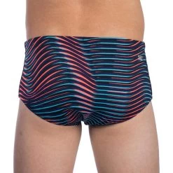 MAILLOT DE BAIN NATATION GARçON SLIP 900 SIDE ALL VIB -Pas Cher Nautisport Magasin maillot de bain natation garcon slip 900 side all vib 2