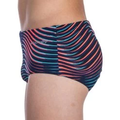 MAILLOT DE BAIN NATATION GARçON SLIP 900 SIDE ALL VIB -Pas Cher Nautisport Magasin maillot de bain natation garcon slip 900 side all vib 3