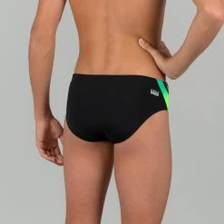 MAILLOT DE BAIN SLIP NATATION GARCON 900 YOKE GRAD VERT -Pas Cher Nautisport Magasin maillot de bain slip natation garcon 900 yoke grad vert 7